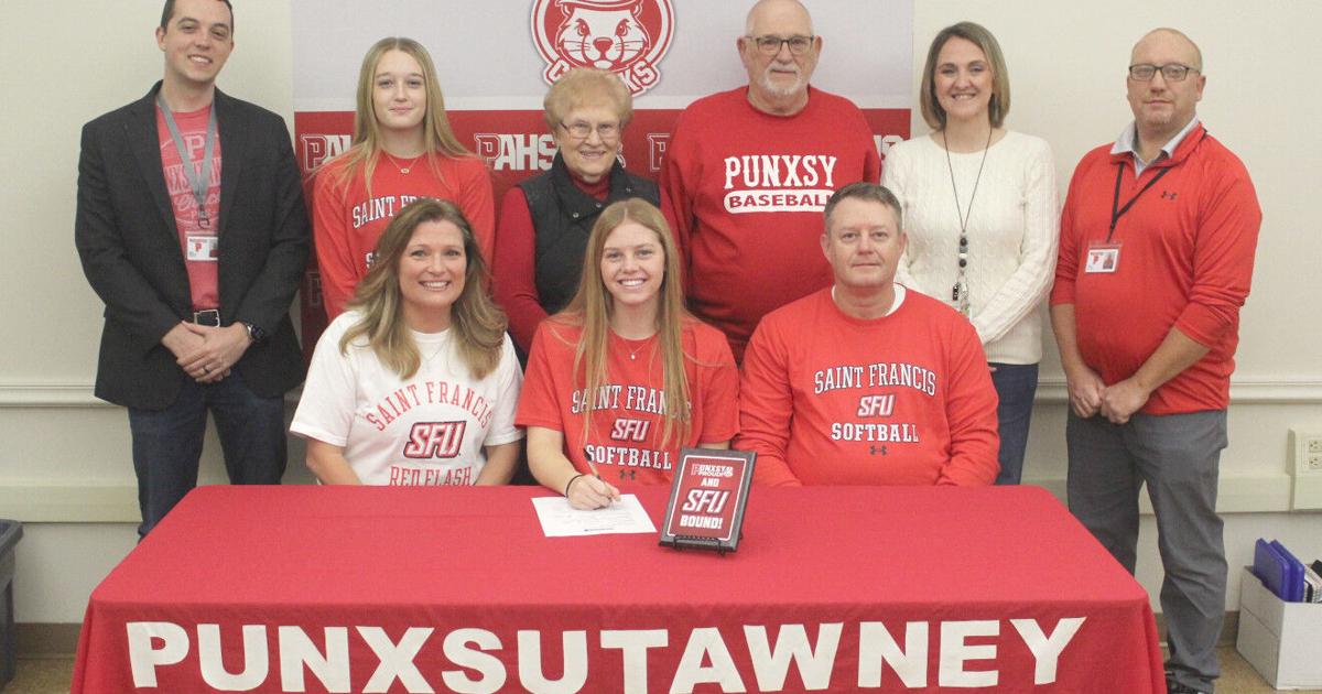 Hallman signs intent for college softball at Saint Francis | Sports ...