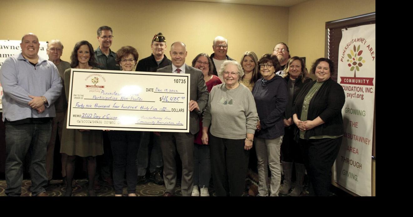 Day of Giving raises 46,435 for the Punxsy community News