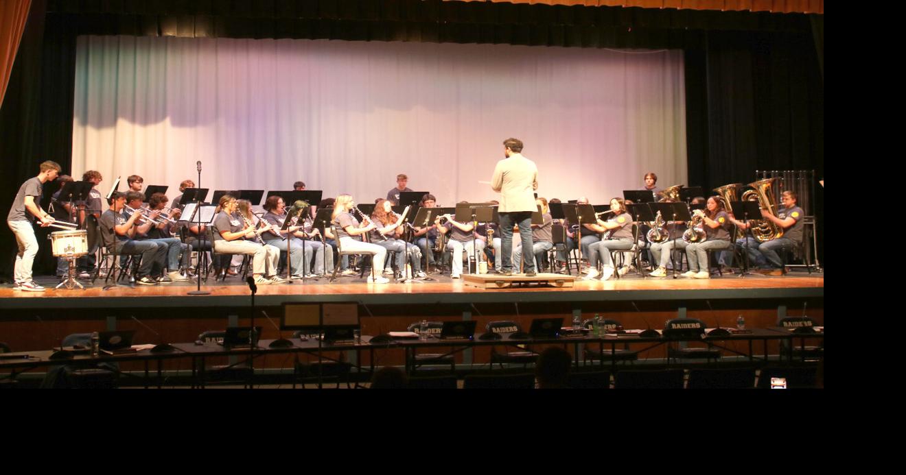 Brookville Concert Band performs for school board