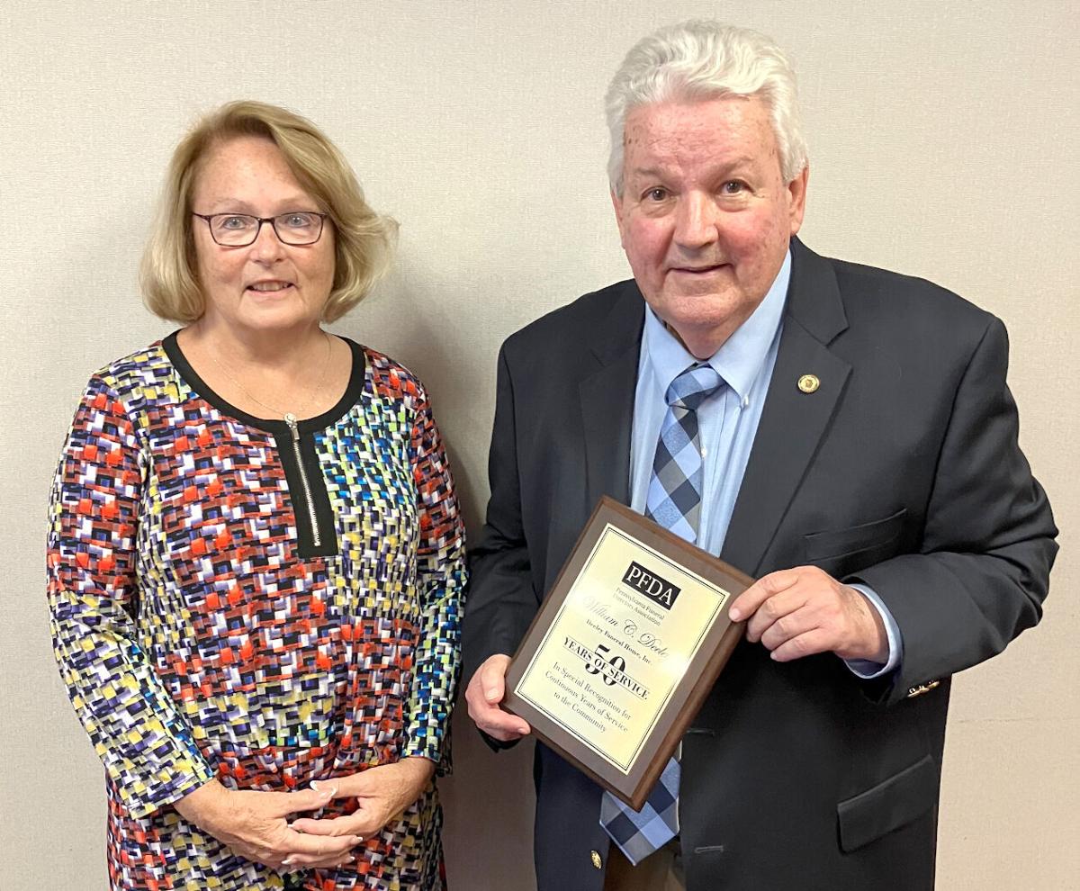Deeley honored for 50 years of funeral service | News