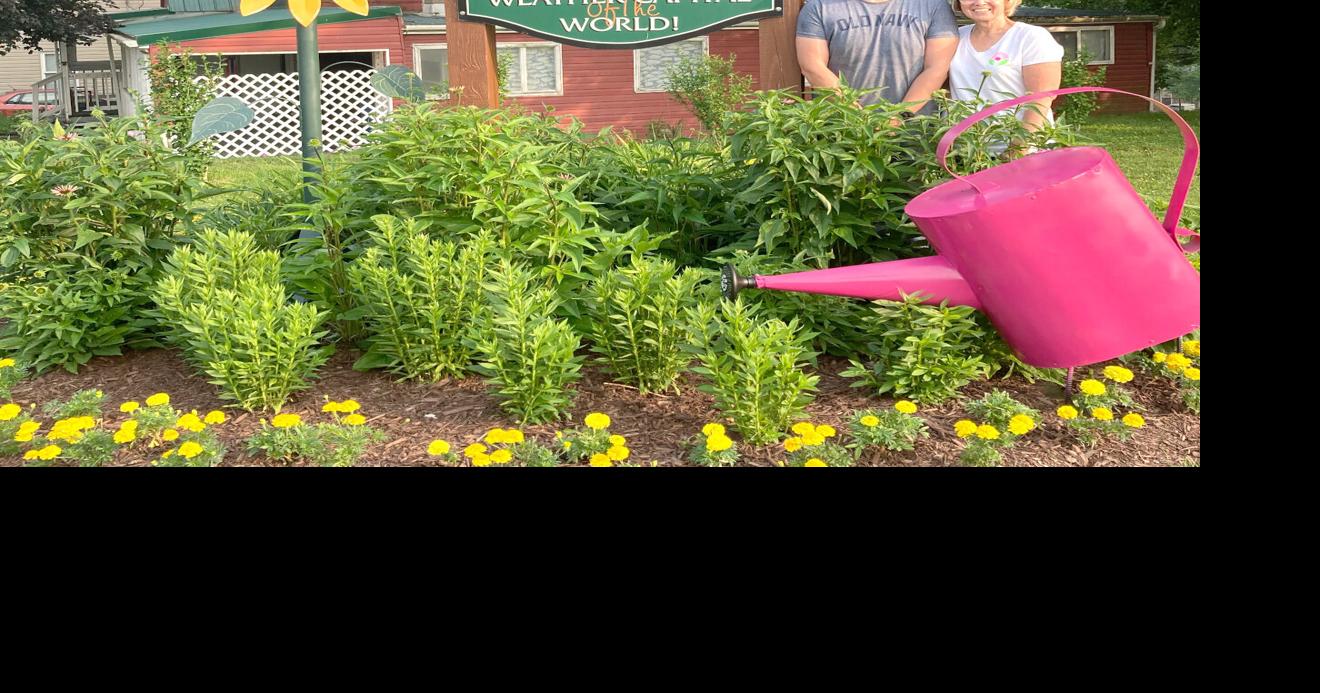 Garden Club spruces up Punxsy sign News