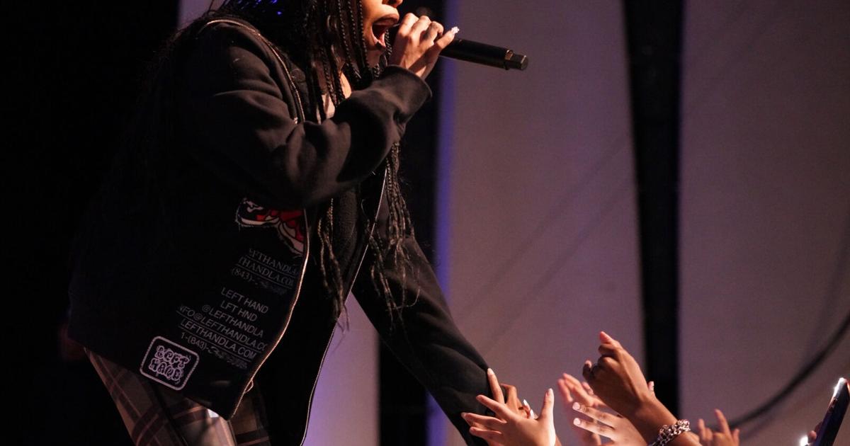 Rip Nasty The Rapper 10/1/22 Rapper Rico Nasty performs at Slayter Hill | Campus ...