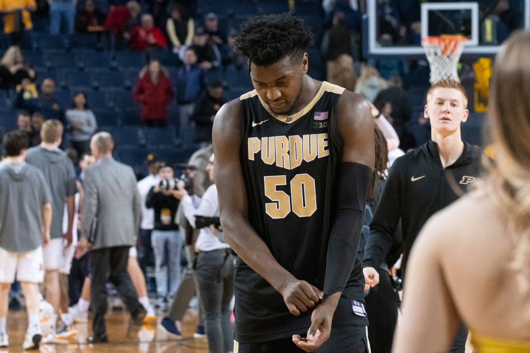 Purdue Falls Short Against Michigan In Double-overtime Brawl ...