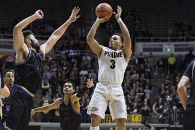 Purdue Men S Basketball Boilers Pull Away Late Defeat Marquette
