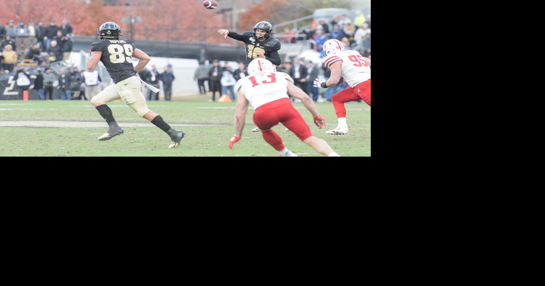 Purdue Football Thirdstring for third Big Ten victory Football