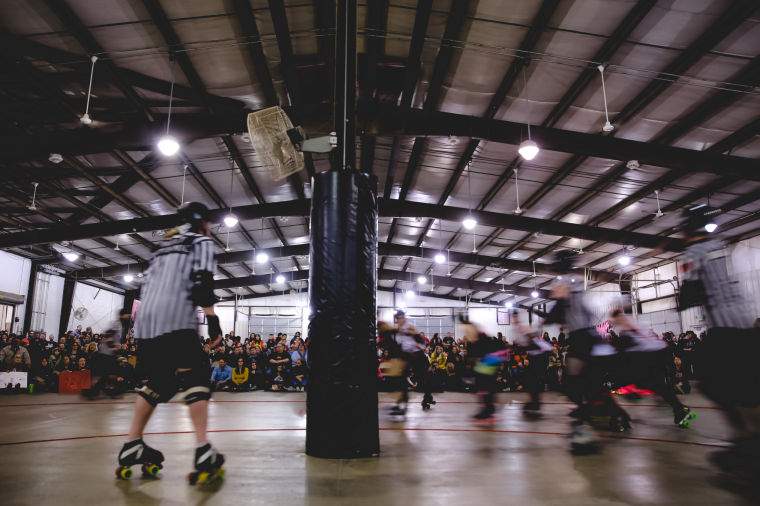 3/8/14 Roller Derby, Lafayette Brawlin' Dolls vs. Naptown's Third Alarm Gallery