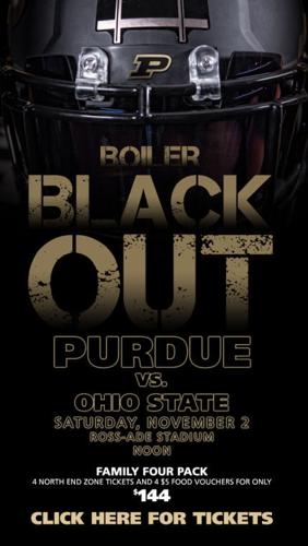 10/27/13 Purdue Football poster