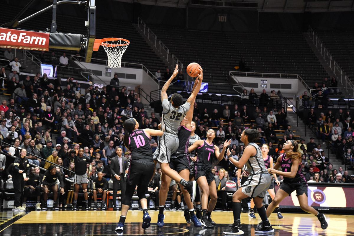Purdue Women S Basketball Ae Rianna Harris Honored By Big Ten Basketball Purdueexponent Org