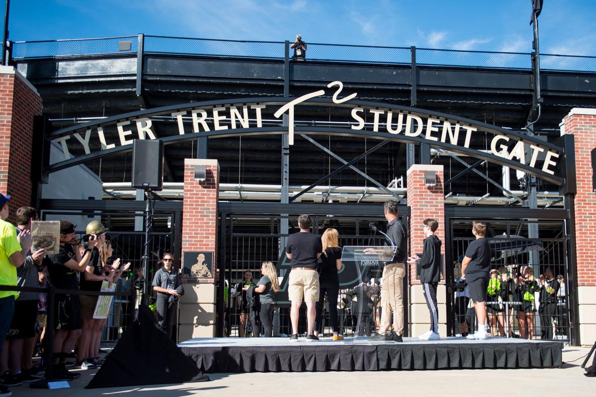 9/7/19 Tyler Trent Gate opening, gate unveiling