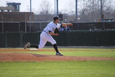 purdueexponent baseball purdue tuesday calvin versus alissa pitched gutner berger wayne played indiana junior fort senior photographer university
