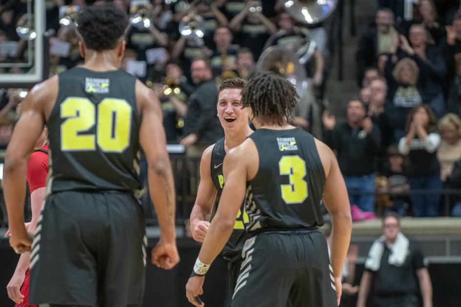Purdue Men S Basketball Eifert Stars In Win Over Nebraksa