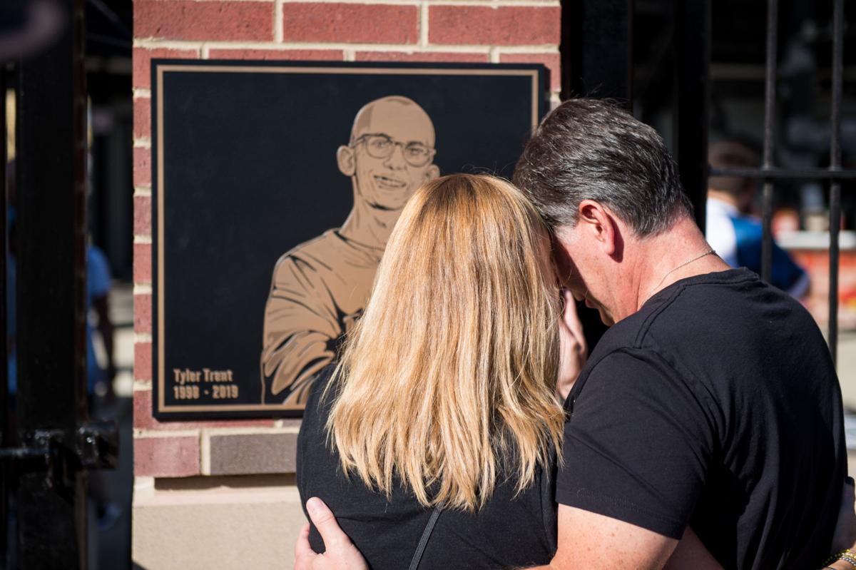 9/7/19 Tyler Trent gate opening, parents