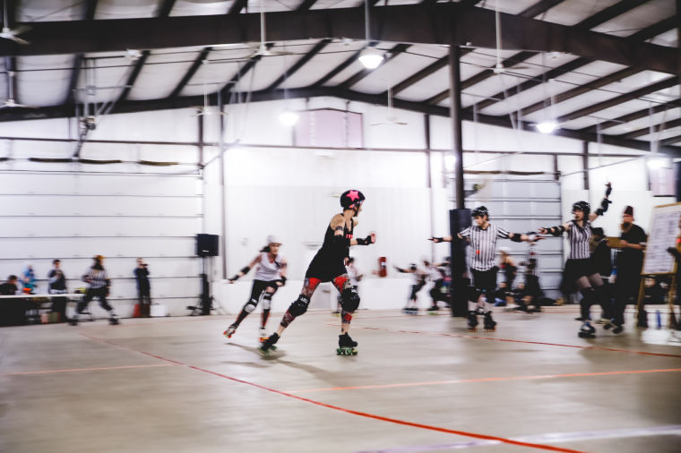 3/8/14 Roller Derby, Lafayette Brawlin' Dolls vs. Naptown's Third Alarm Gallery