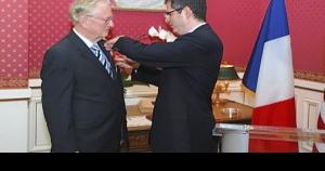 French ambassador awards French Legion of Honor to professor ...