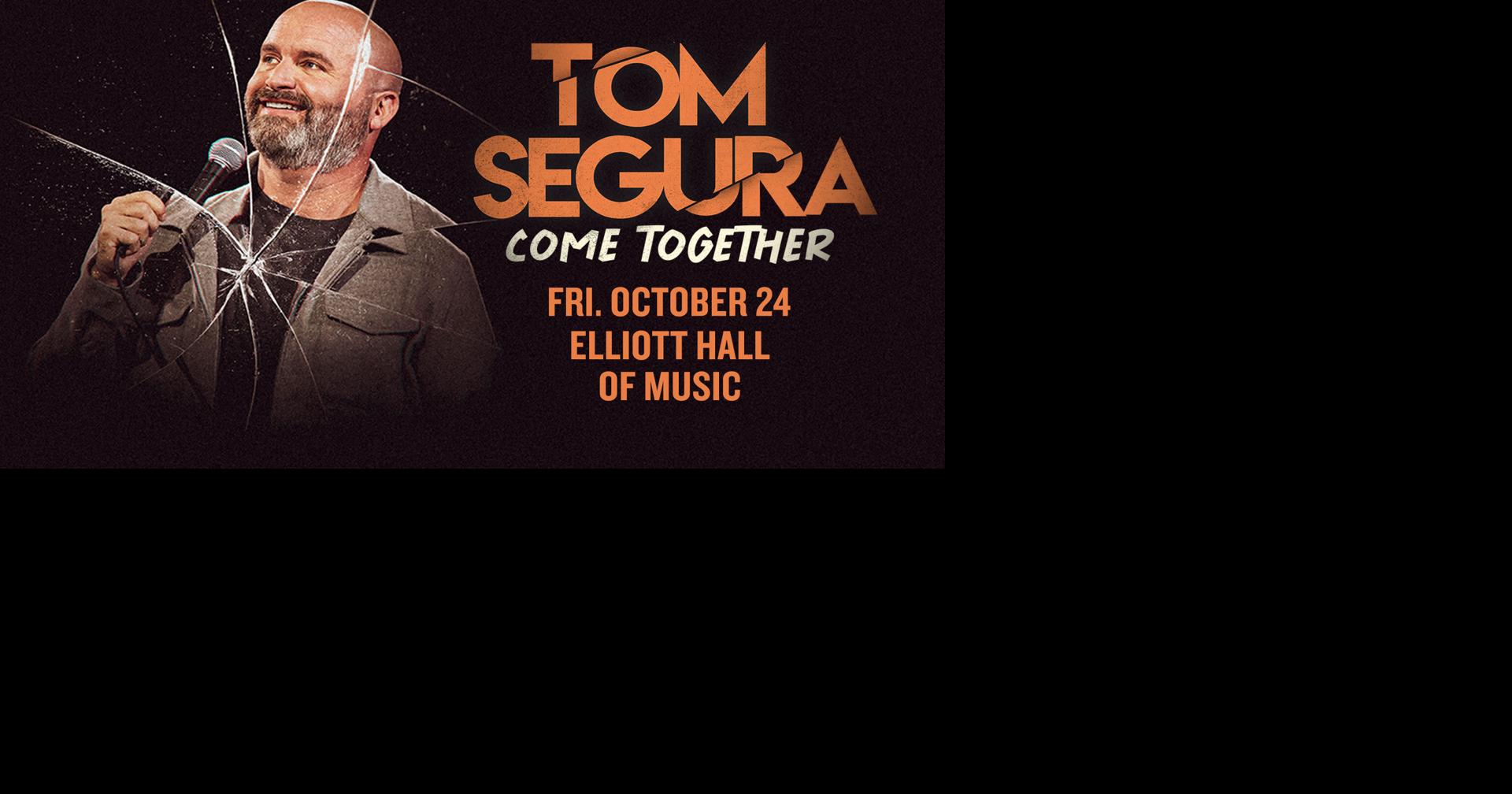 Comedian Tom Segura to bring 'Come Together' Tour to Purdue | Campus ...
