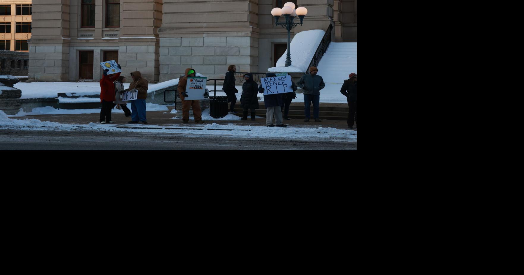 Community gathers to protest recent ICE killings in Minneapolis