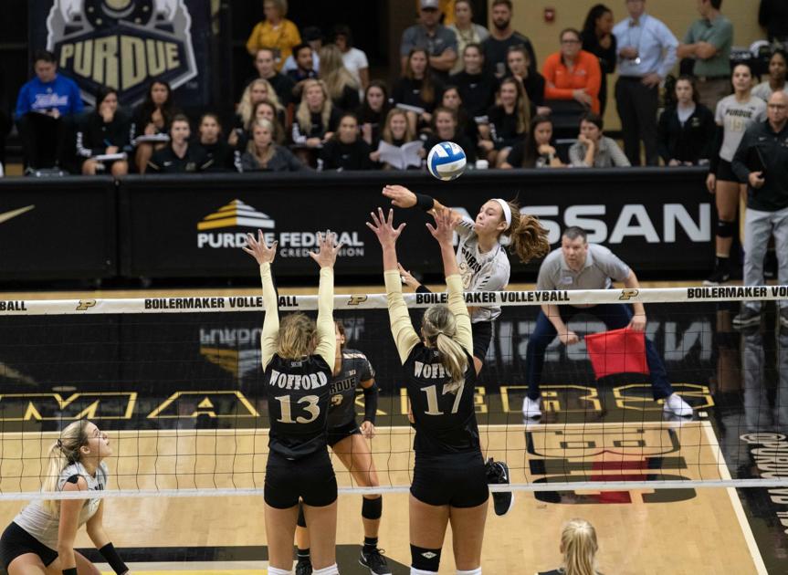 Purdue Volleyball Freshman shines in new position Sports