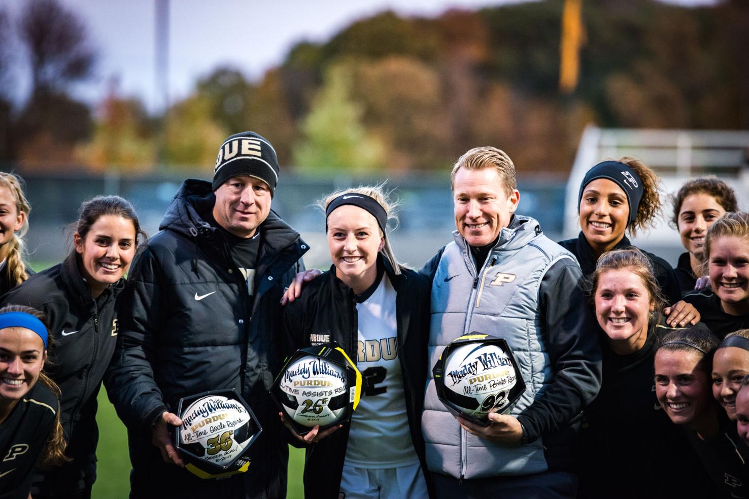 Purdue Soccer Williams honored as AllAmerican Sports