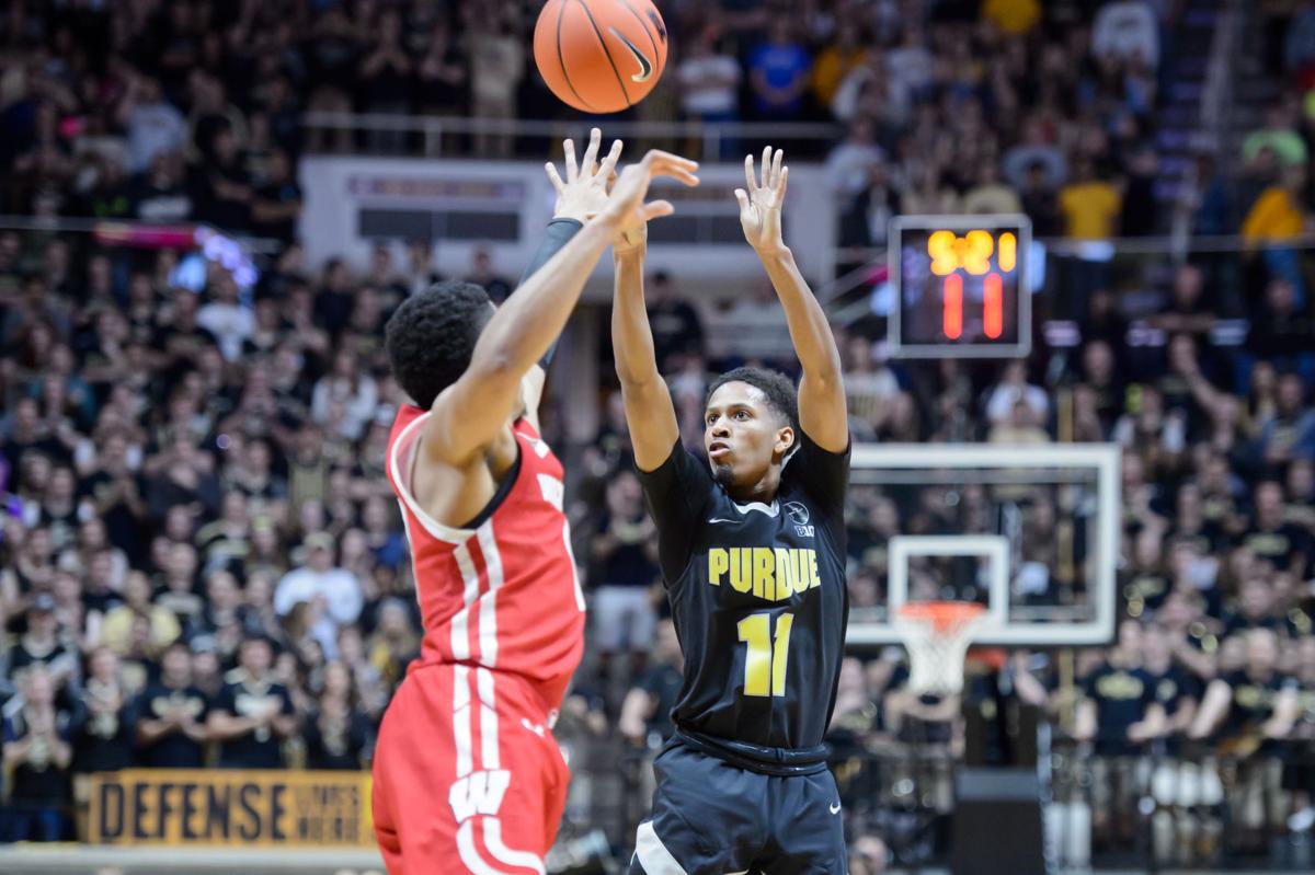 Purdue Men S Basketball Boilers Beat Wisconsin 70 51 Basketball Purdueexponent Org