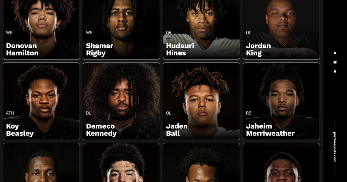 2025 College Football Early Signing Day Purdue inks 25 commits