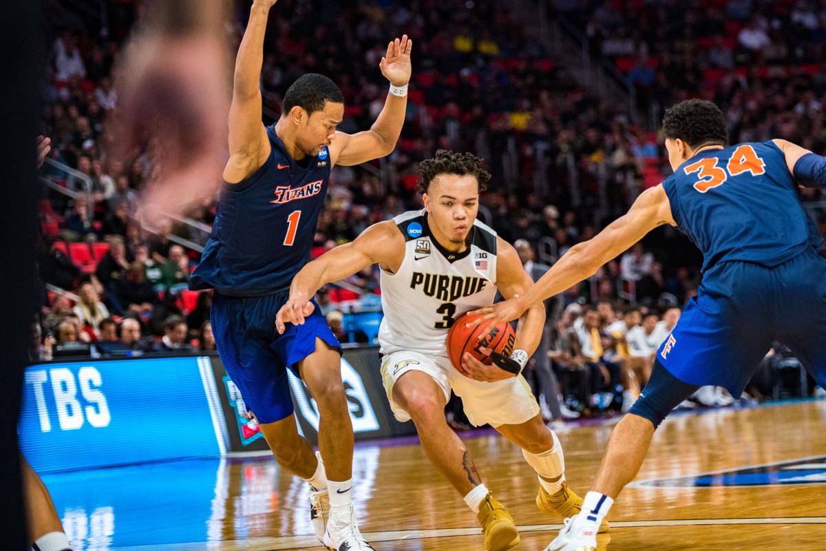 3 16 18 No 2 Purdue 74 No 15 Cal State Fullerton 48 Sports