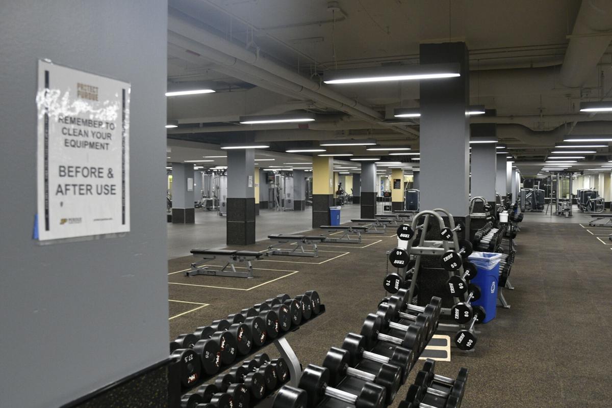 7/28/20 Co-Rec tour Colby fitness area