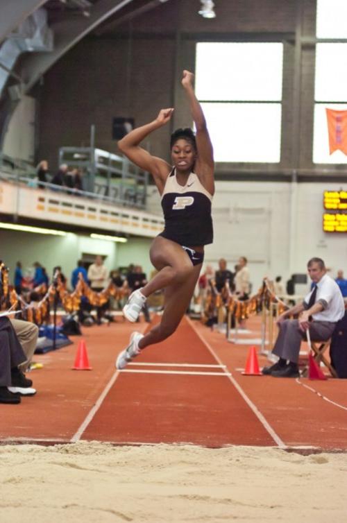 Purdue Track & Field Jan. 21 Leah Eber Track And Field