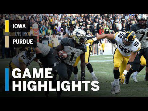 11 3 18 Highlights Iowa Hawkeyes Vs Purdue Boilermakers Big