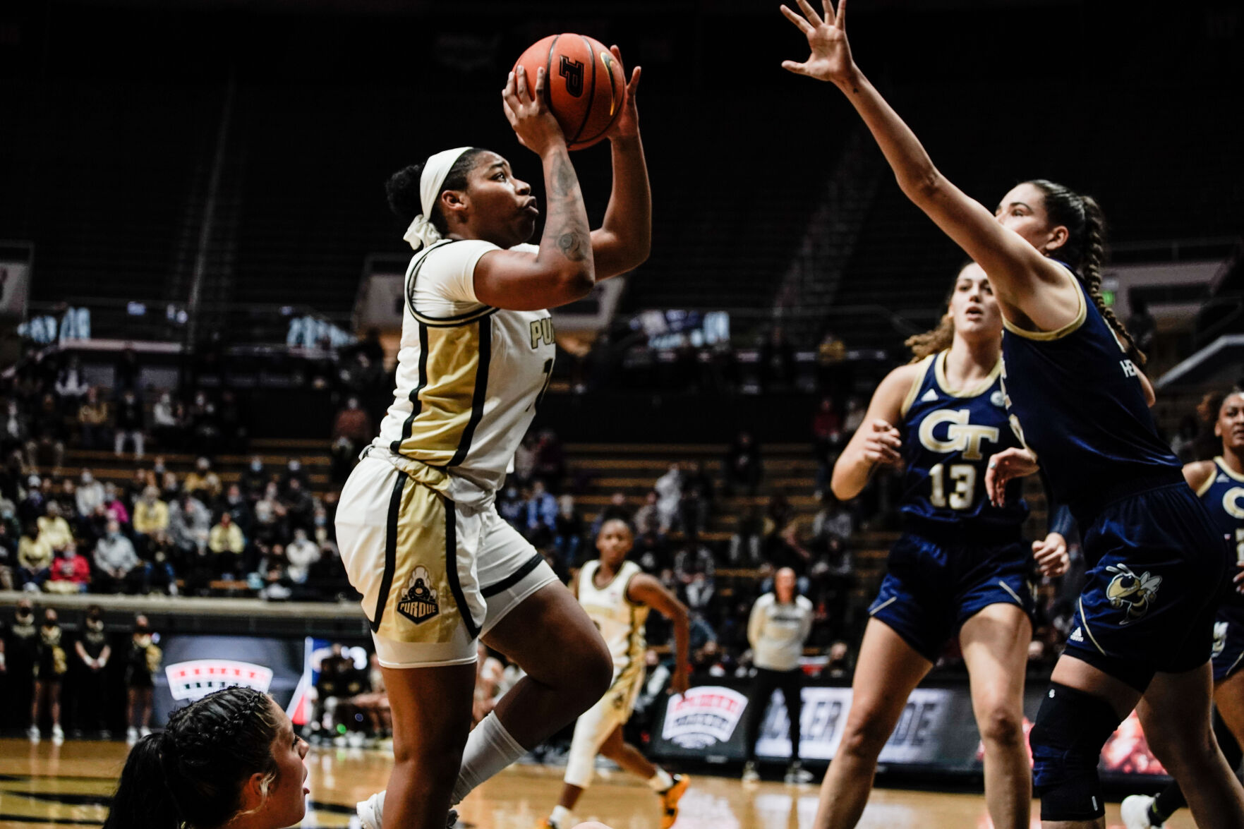 Purdue Women's Basketball: Boilers Take Out Yellow Jackets On A Buzzer ...