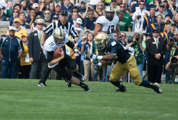 9/8/12, Football vs. Notre Dame | Football | purdueexponent.org