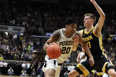 Purdue Men S Basketball Hawkeyes Down In Mackey Basketball