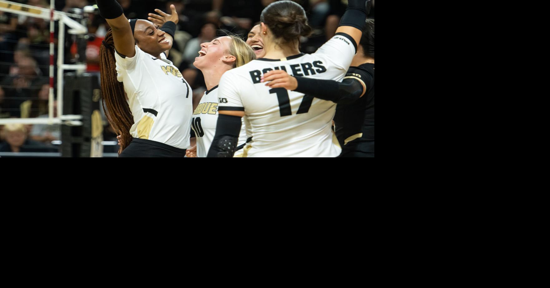 Boilers bust out brooms in sweep over Knights | Volleyball ...