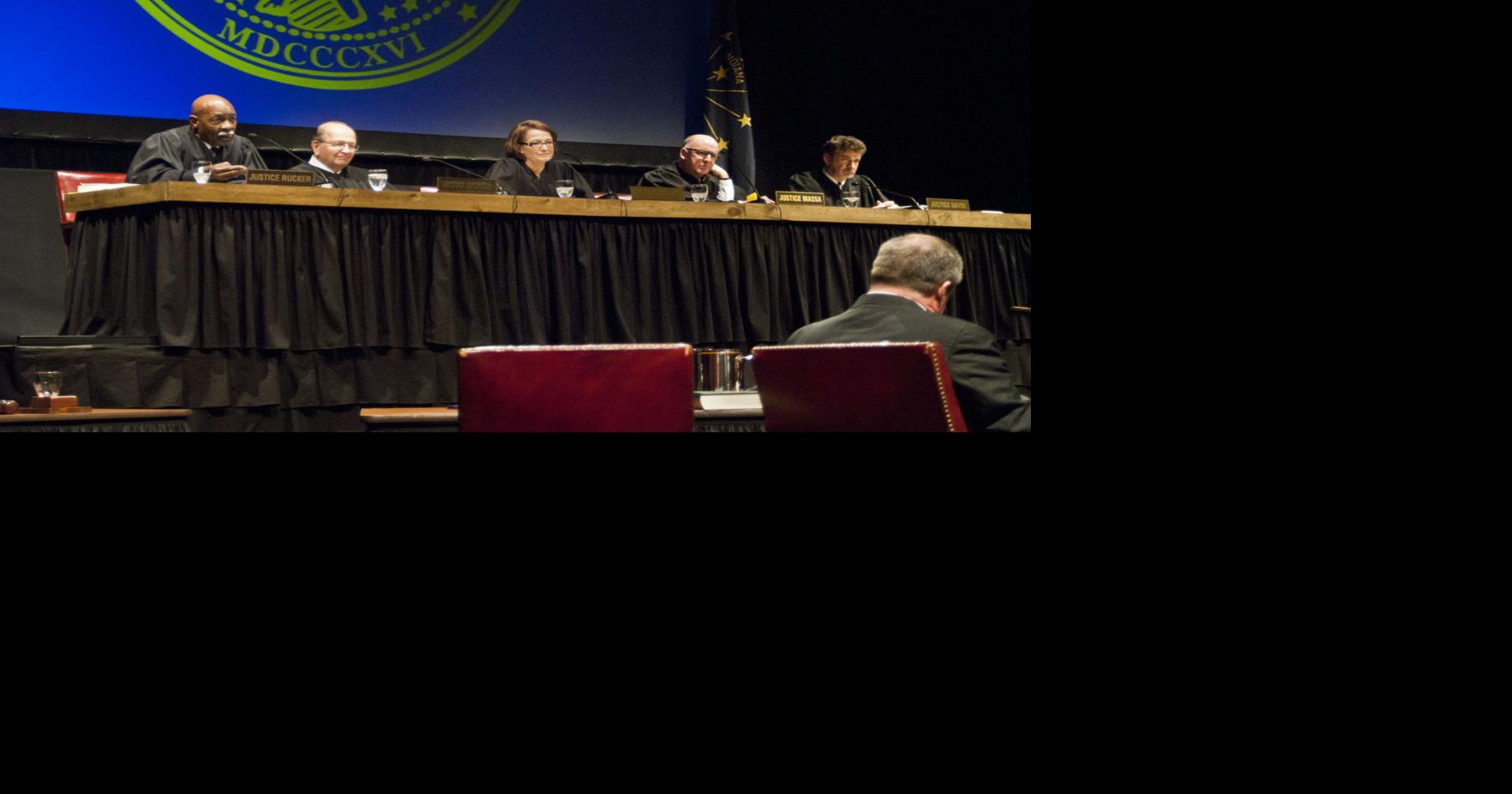 Indiana Supreme Court holds proceedings on campus | Campus ...