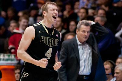 Men S Basketball Purdue Beats Northwestern 58 56 Basketball