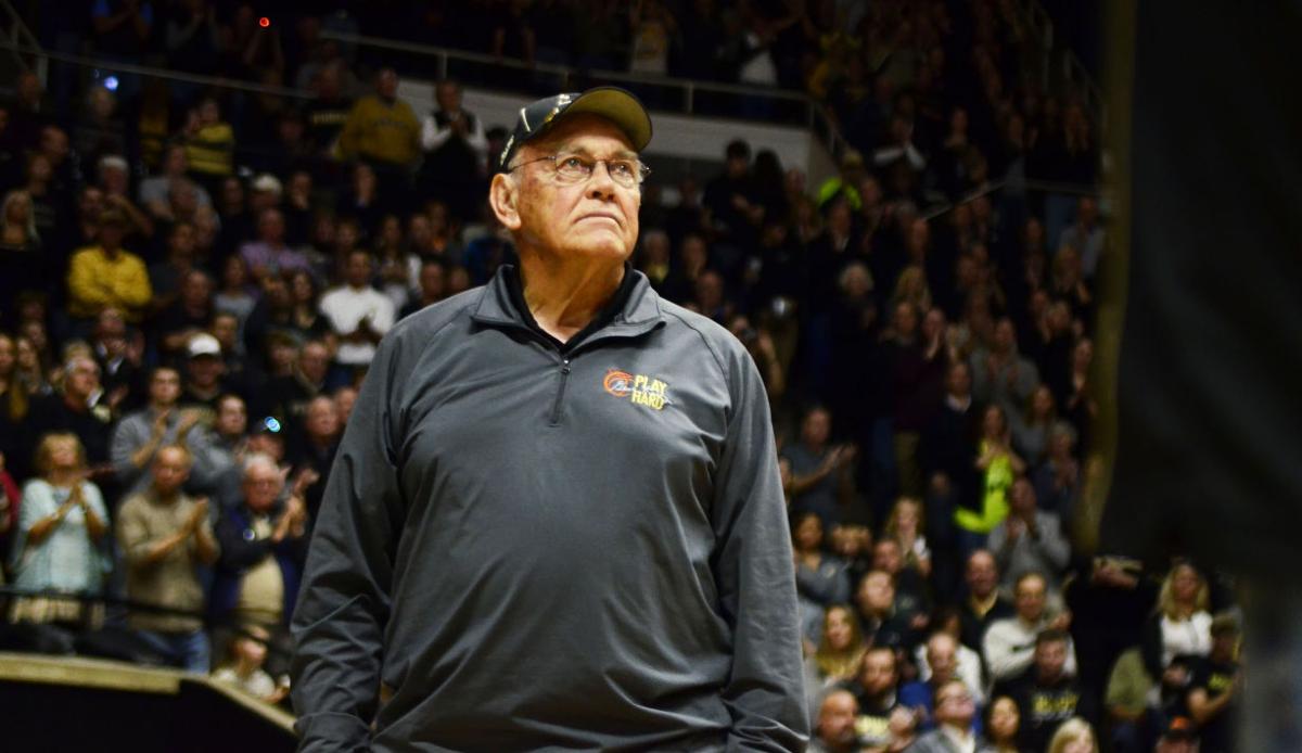 Purdue Basketball Legends Honored At Halftime Of Nebraska Game