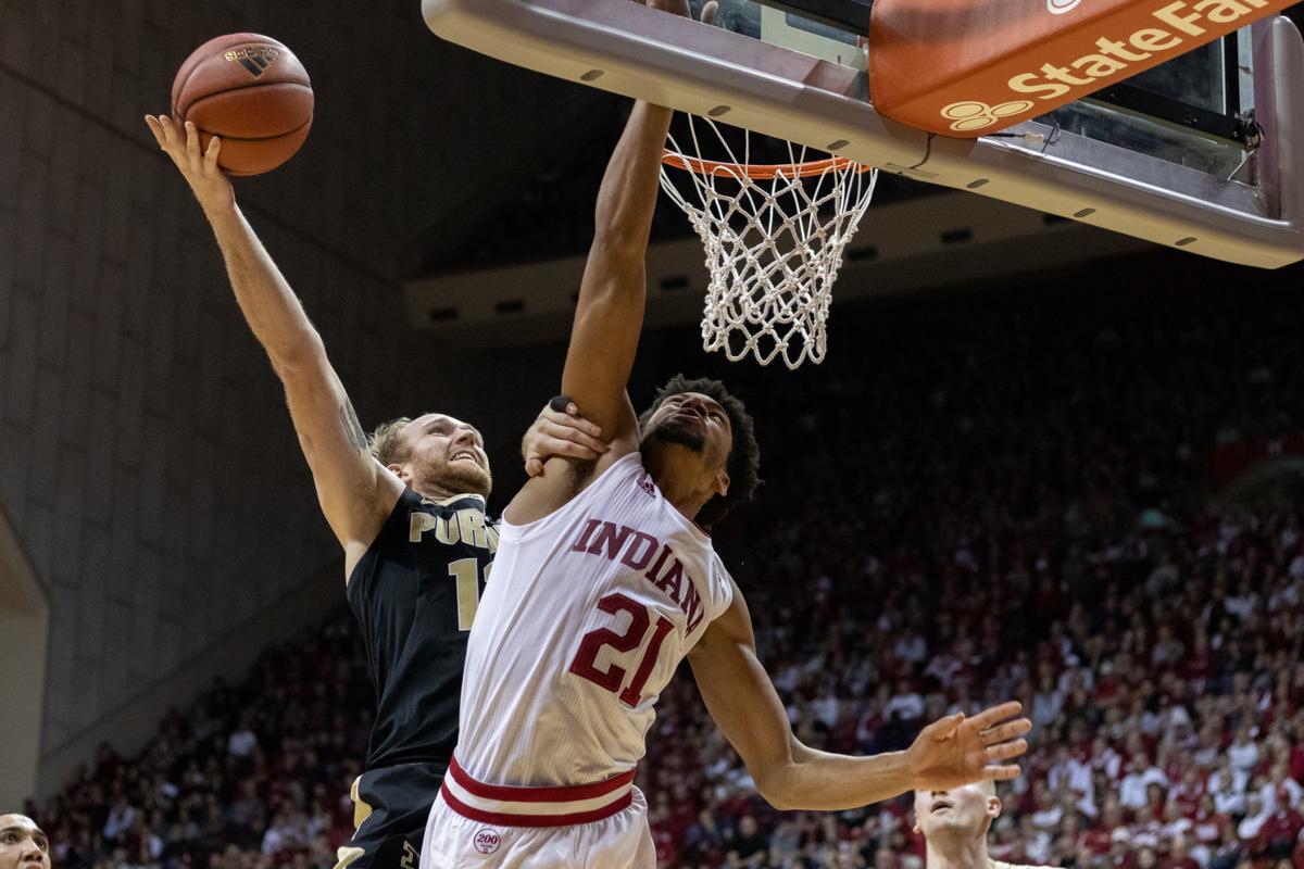 Purdue Men S Basketball Boilermakers Hurt Hoosiers On The Road