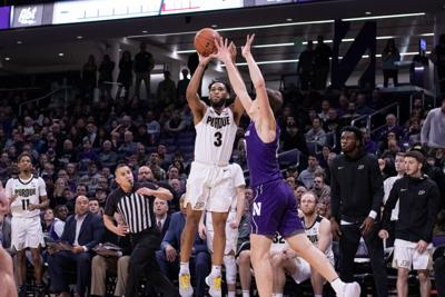 Purdue Men S Basketball Stefanovic Clutches First Big Ten Road
