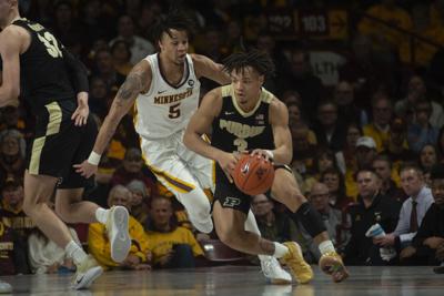 Purdue Men S Basketball Boilers Lose Close Game To Minnesota