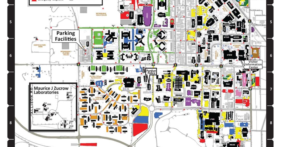 Purdue Football Parking Map 2024 - Maria Scarlet