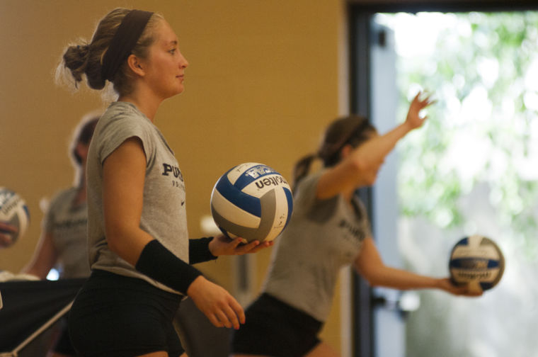 8/10/13 Volleyball preseason practice Sports