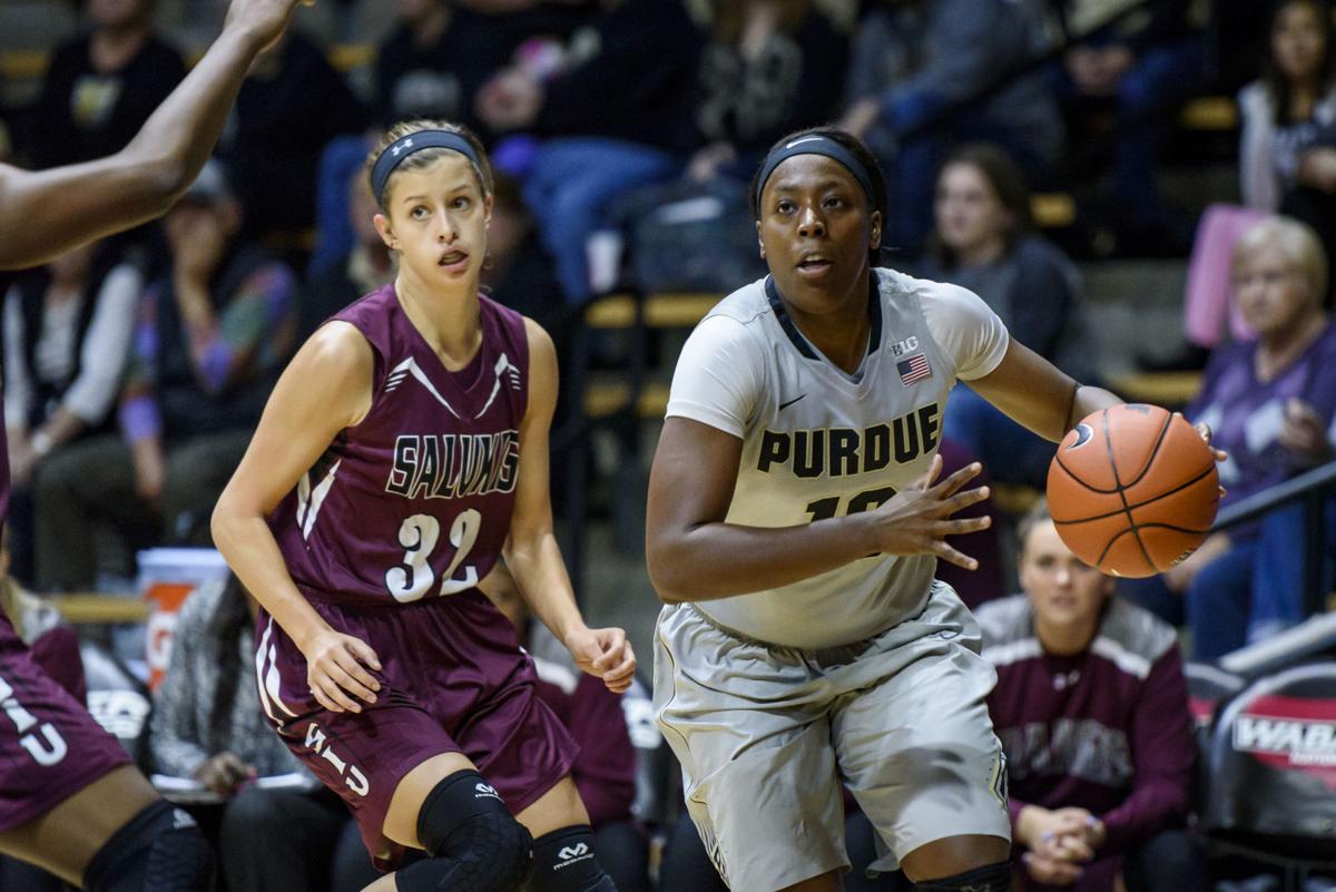 11/20/16 Southern Illinois, Andreona Keys, Kylie Eiebelhausen