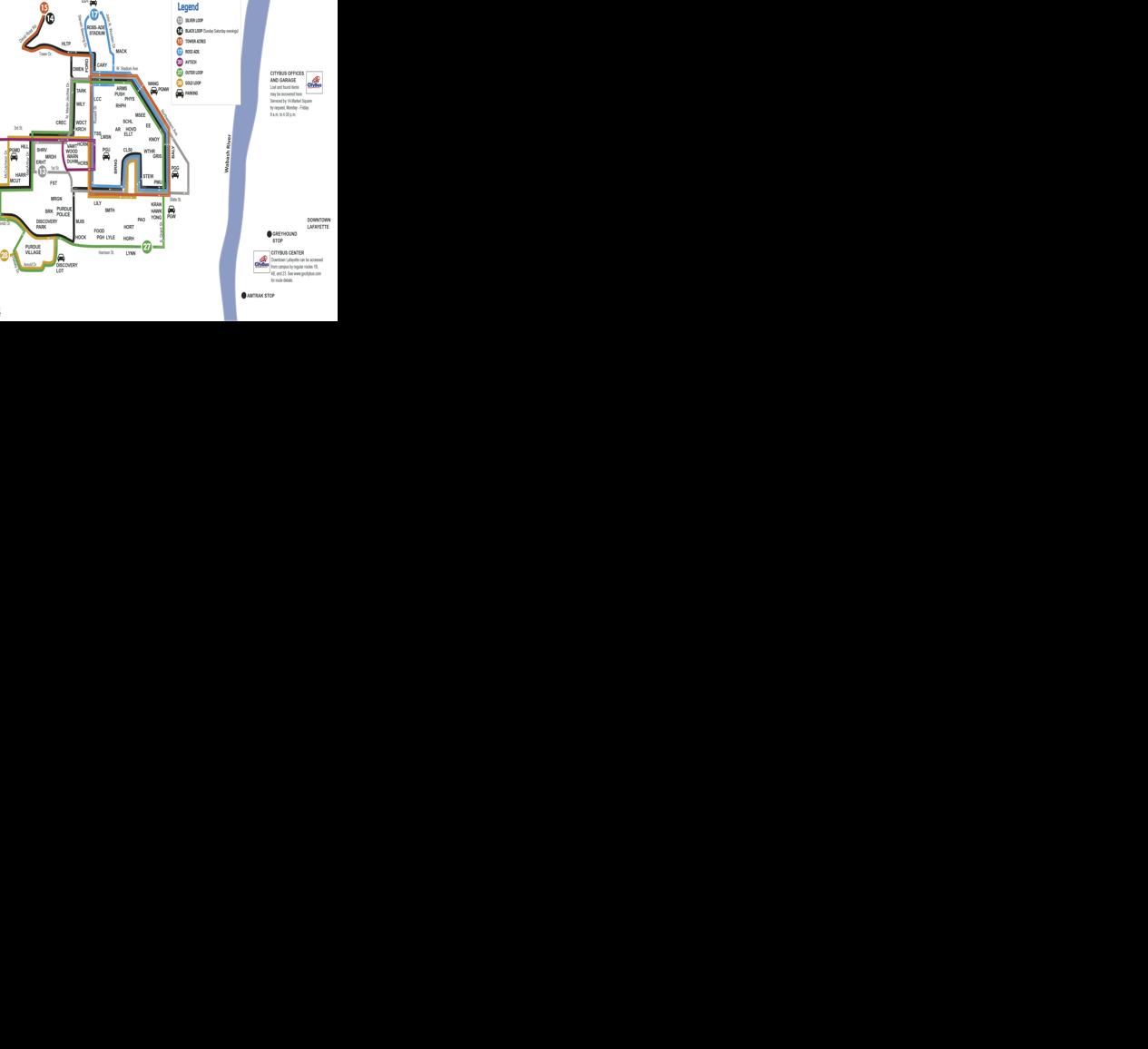CityBus updates city, campus routes | City State | purdueexponent.org