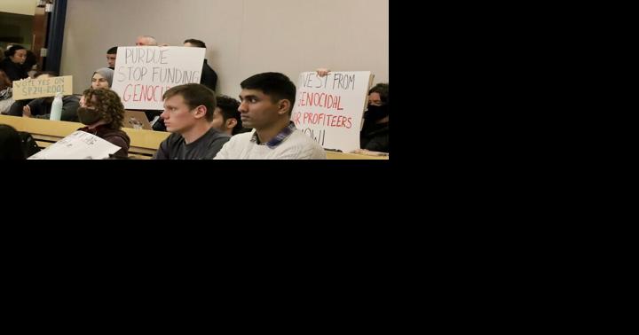 Purdue graduate government discusses resolution supporting Palestine - Vimarsana News
