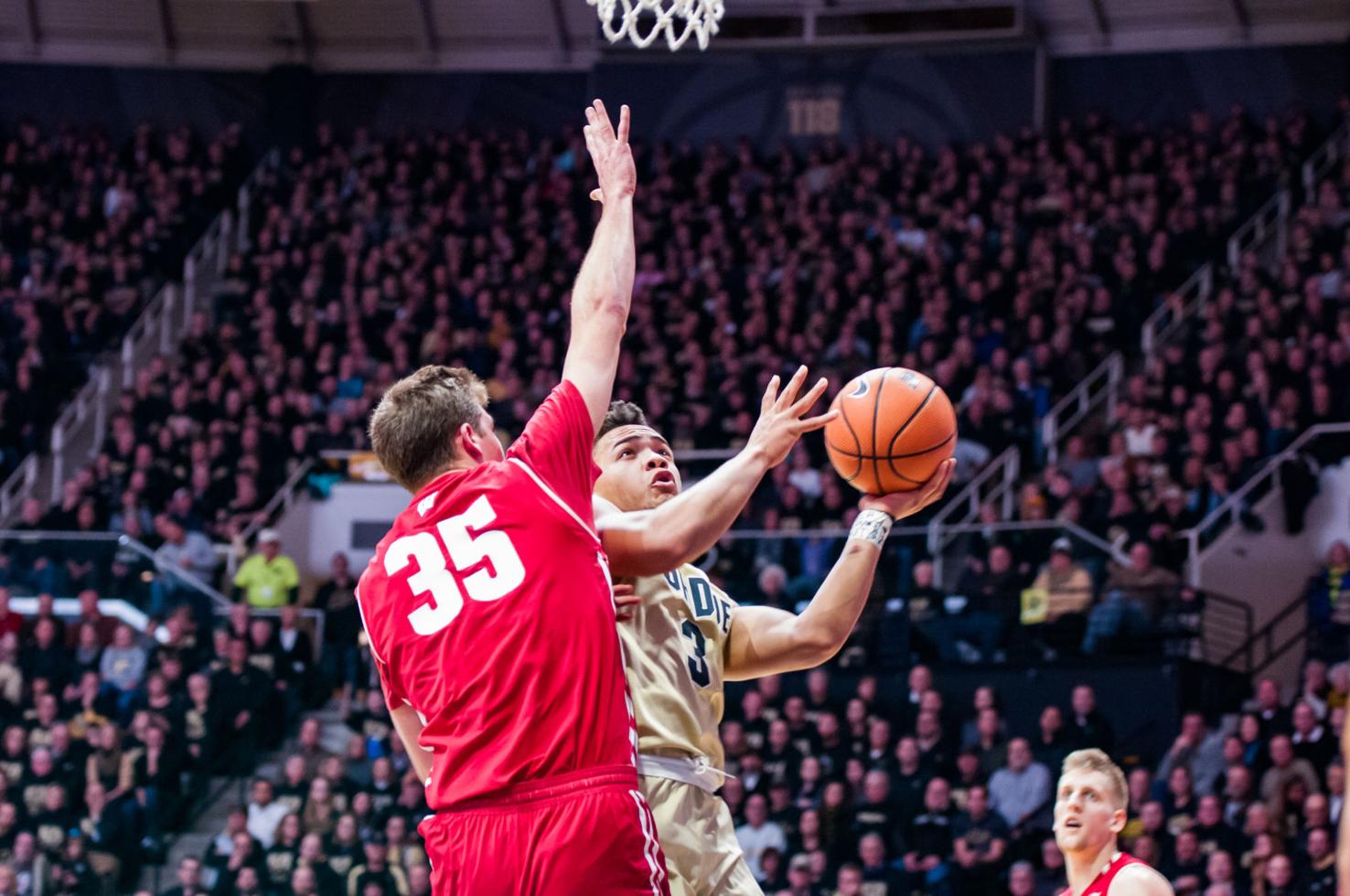 Purdue Men's Basketball Boilers streak past Wisconsin with 7850 win