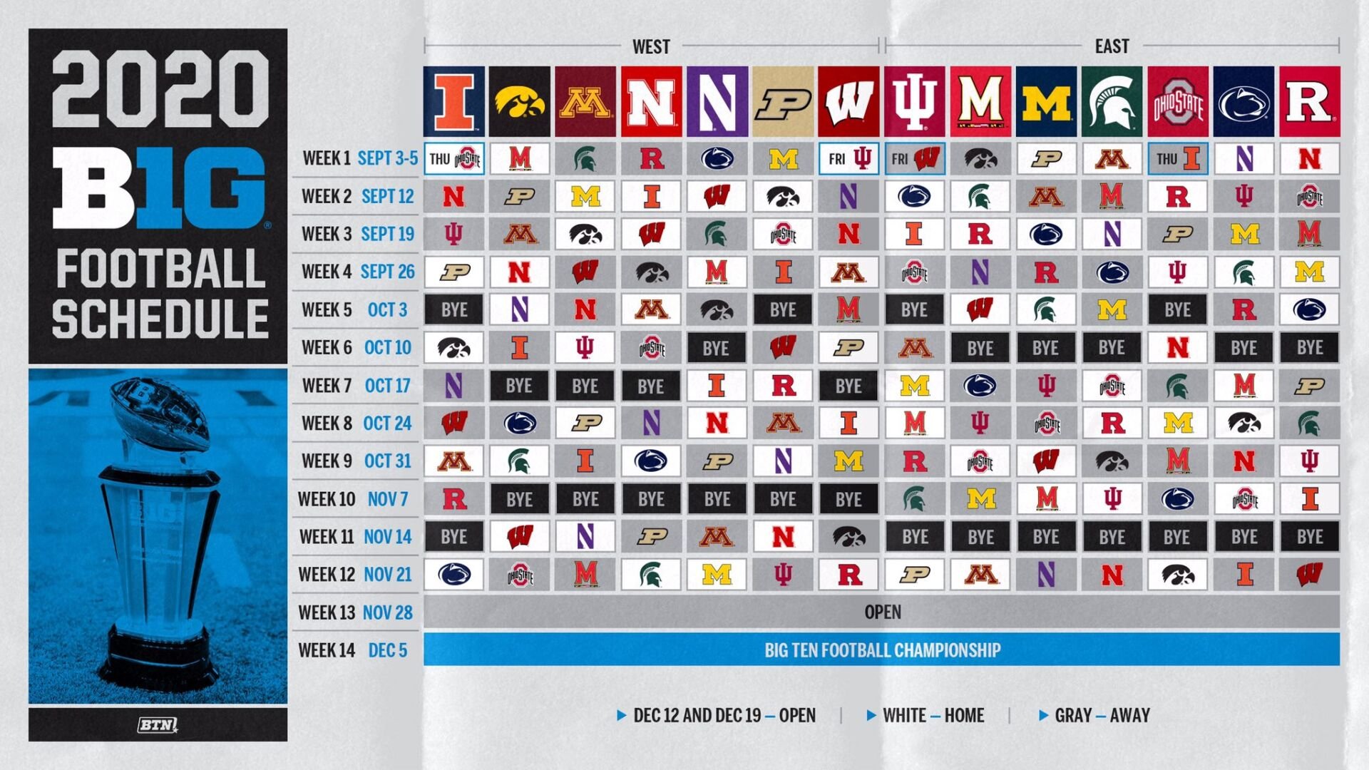 football schedule