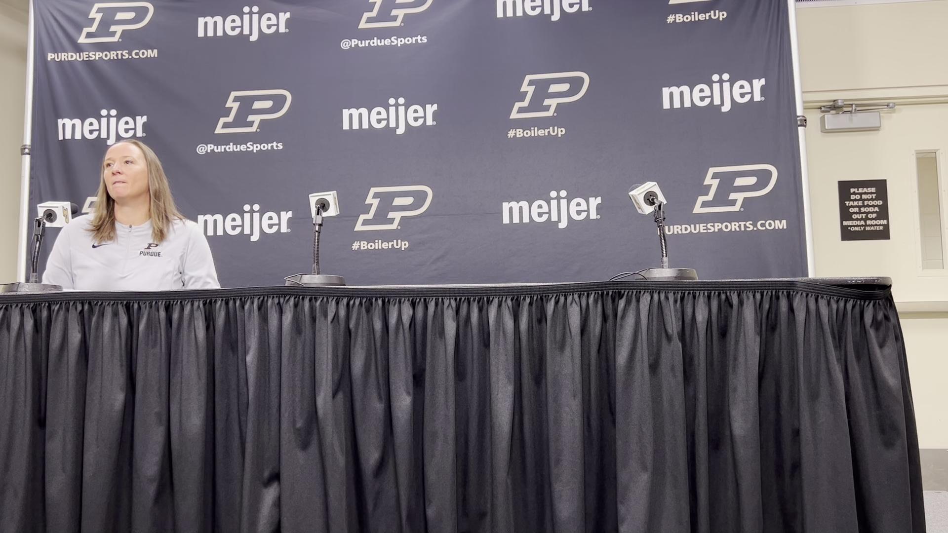 11/13/22 Murray State, Katie Gearlds postgame | Basketball |  purdueexponent.org