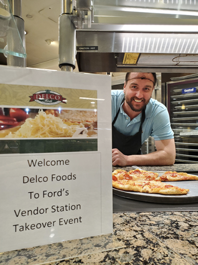 Local vendors set up shop in dining courts through April Campus