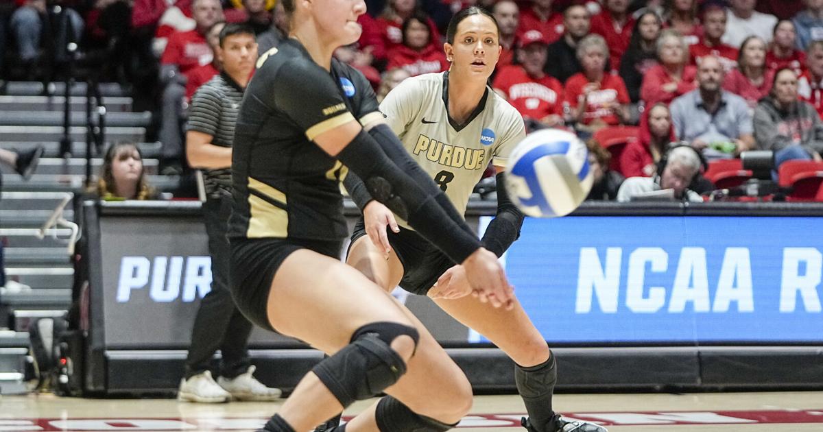 Tilly Hutton Purdue volleyball routs Rutgers to end road trip | Women's Basketball ...