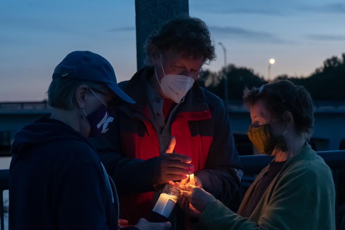 9/20/20 RGB Vigil, Candle Relighting