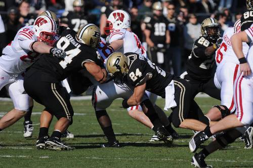 8/10/12 Purdue Football Media Day, Danny Hope, Kawann Short, Football